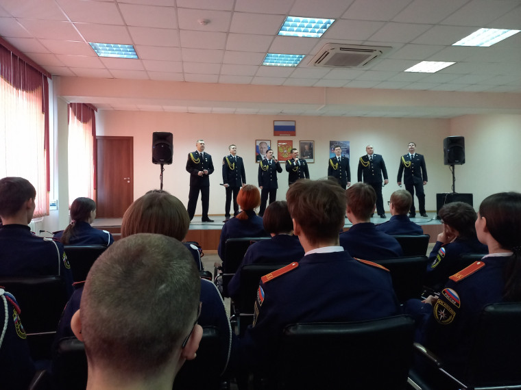 Концерт «Моя профессия - полиция» для учащихся общеобразовательных школ города Новоалтайска.